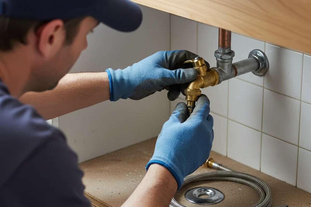 Shutoff valve and fitting work during Faucet and Fixture Repair in Loma Linda